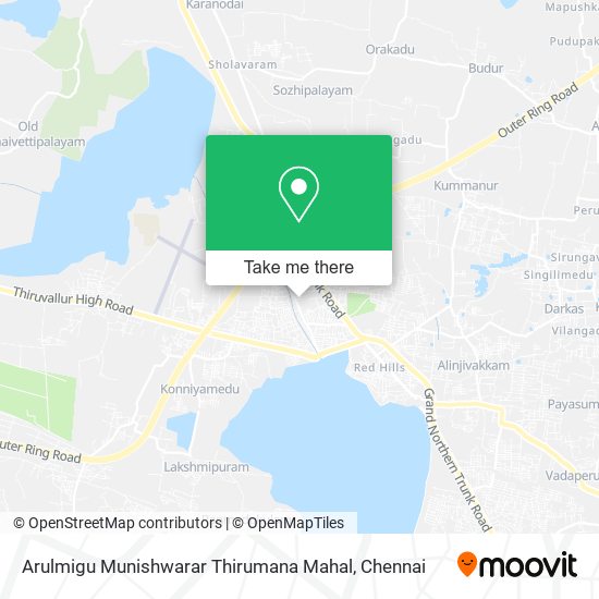 Arulmigu Munishwarar Thirumana Mahal map