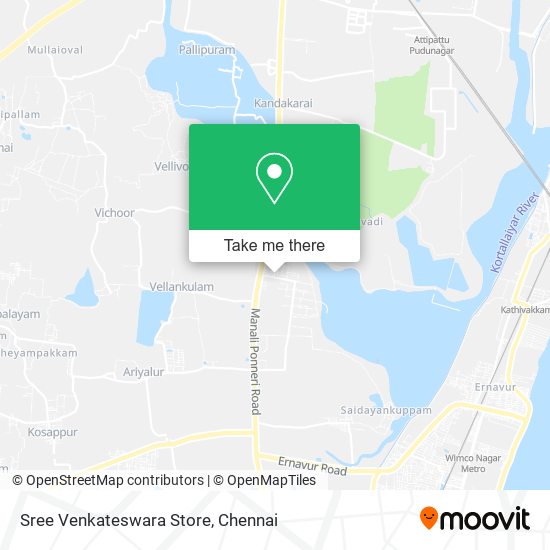 Sree Venkateswara Store map