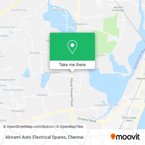 Abirami Auto Electrical Spares map