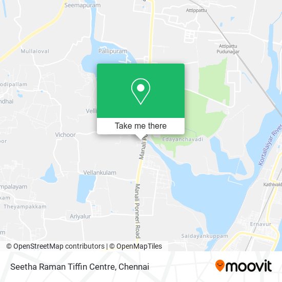 Seetha Raman Tiffin Centre map