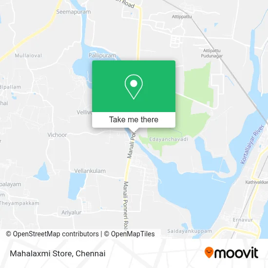 Mahalaxmi Store map