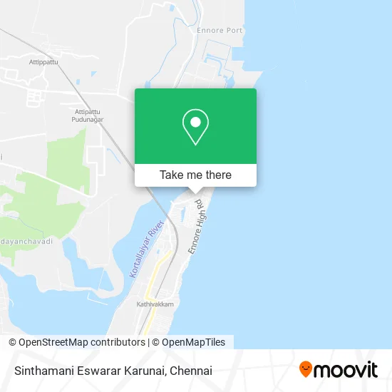 Sinthamani Eswarar Karunai map