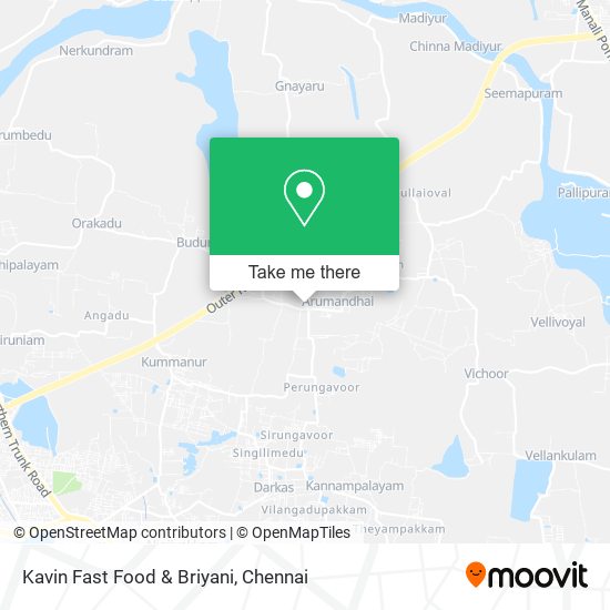 Kavin Fast Food & Briyani map