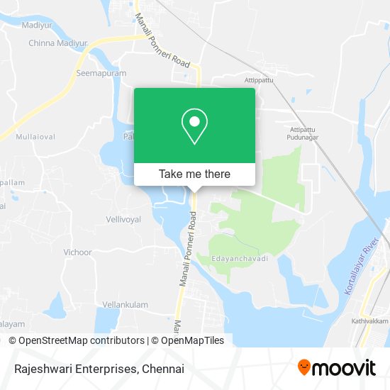 Rajeshwari Enterprises map