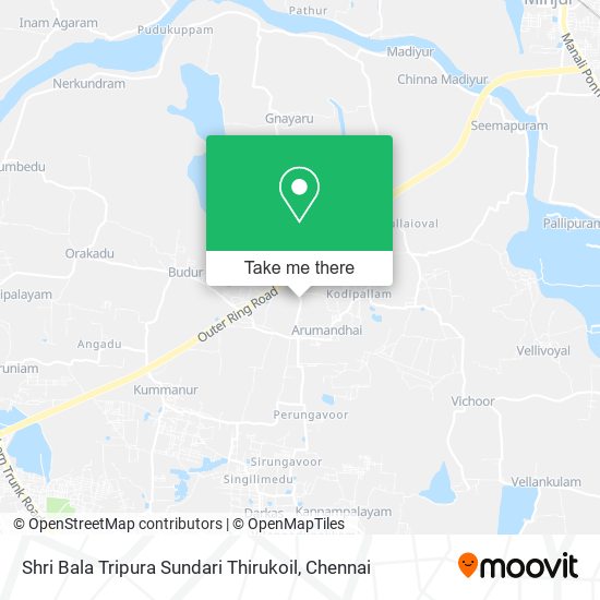 Shri Bala Tripura Sundari Thirukoil map