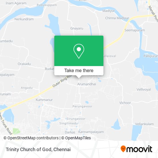 Trinity Church of God map