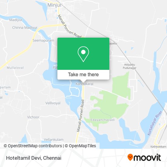 Hoteltamil Devi map