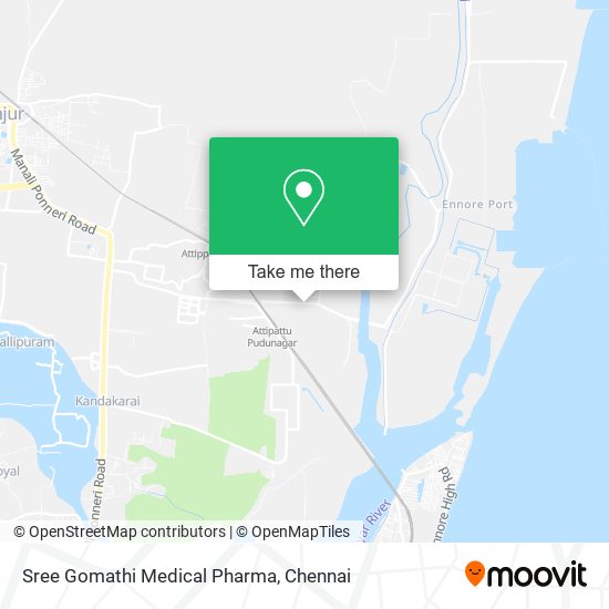 Sree Gomathi Medical Pharma map