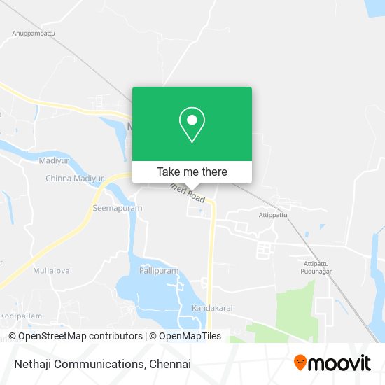 Nethaji Communications map