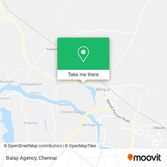 Balaji Agency map