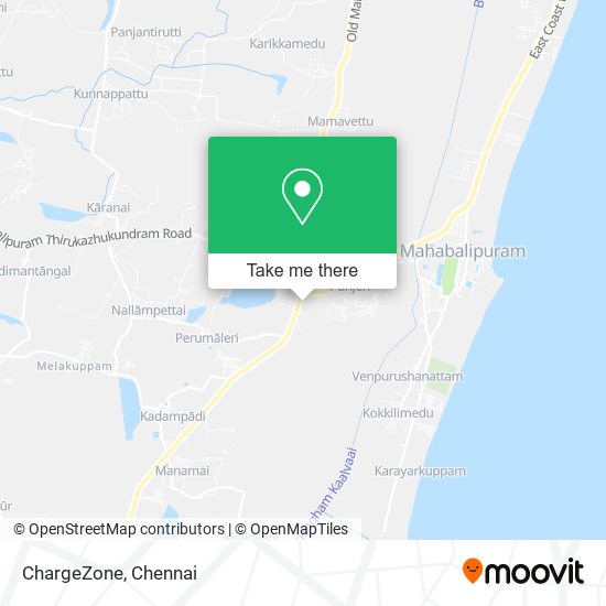 ChargeZone map