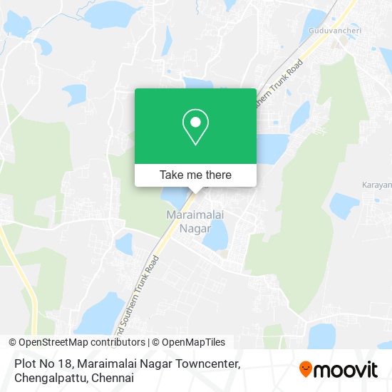 Plot No 18, Maraimalai Nagar Towncenter, Chengalpattu map