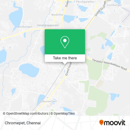 Chromepet map