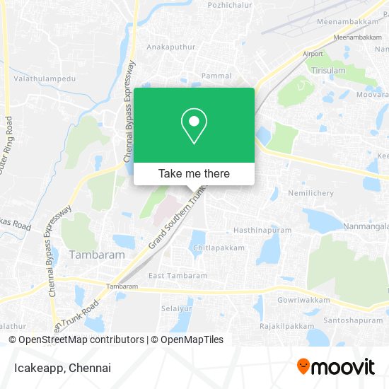 Icakeapp map