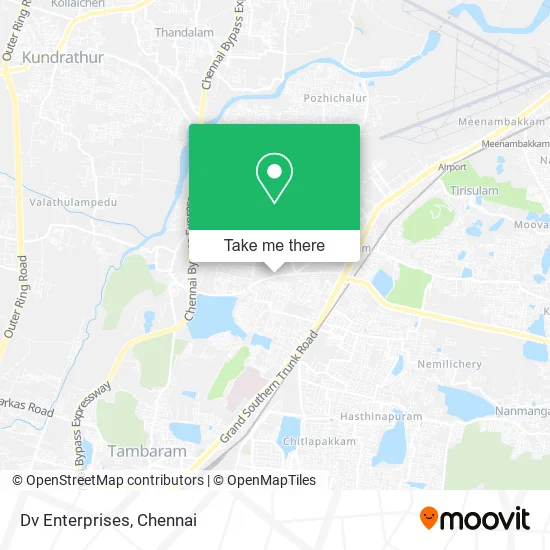 Dv Enterprises map