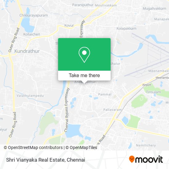 Shri Vianyaka Real Estate map