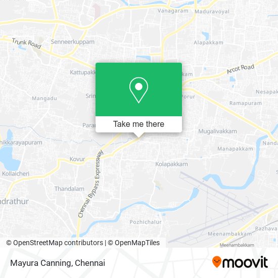 Mayura Canning map