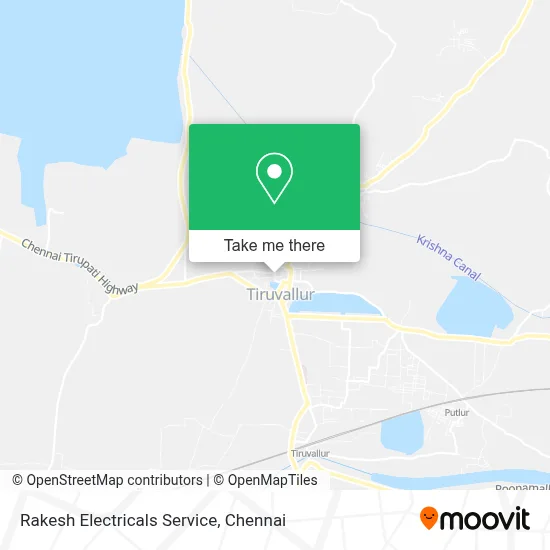 Rakesh Electricals Service map