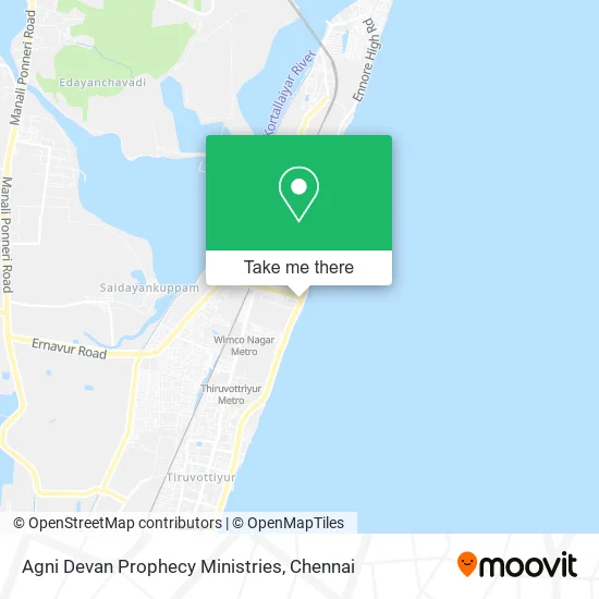 Agni Devan Prophecy Ministries map