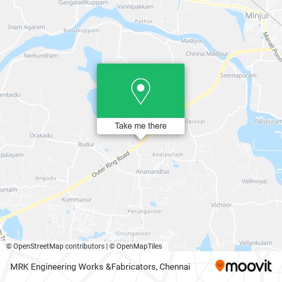 MRK Engineering Works &Fabricators map