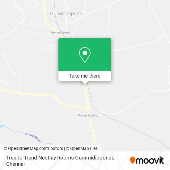 Treebo Trend Nestlay Rooms Gummidipoondi map
