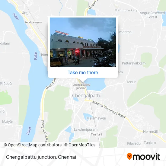Chengalpattu junction map