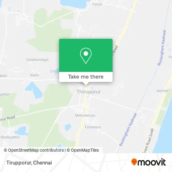 Tirupporur map