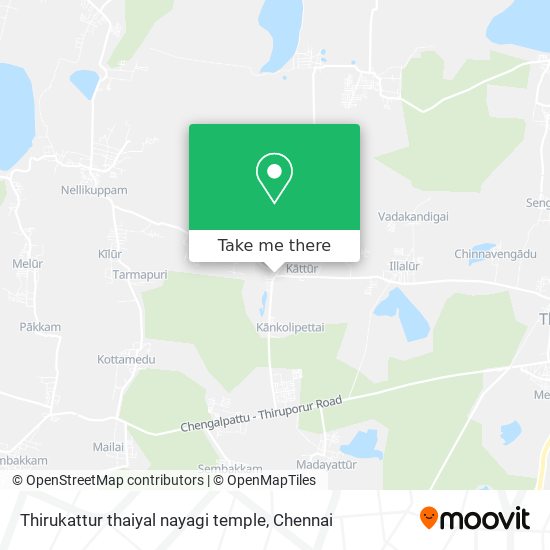 Thirukattur thaiyal nayagi temple map
