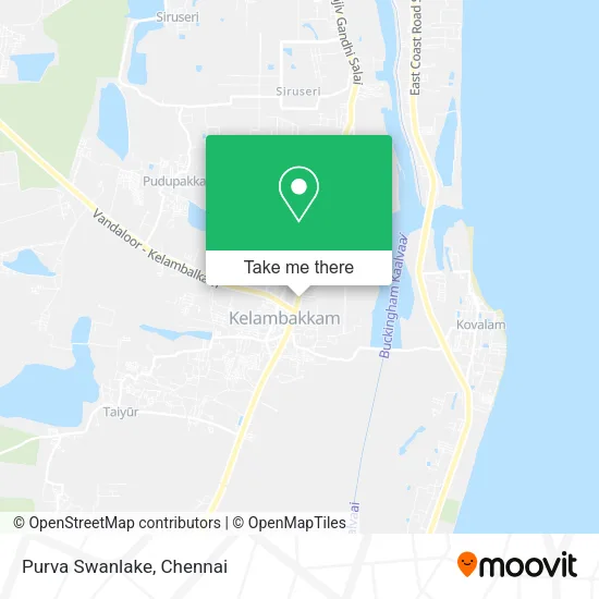 Purva Swanlake map