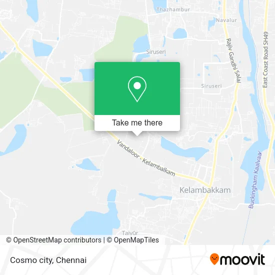 Cosmo city map