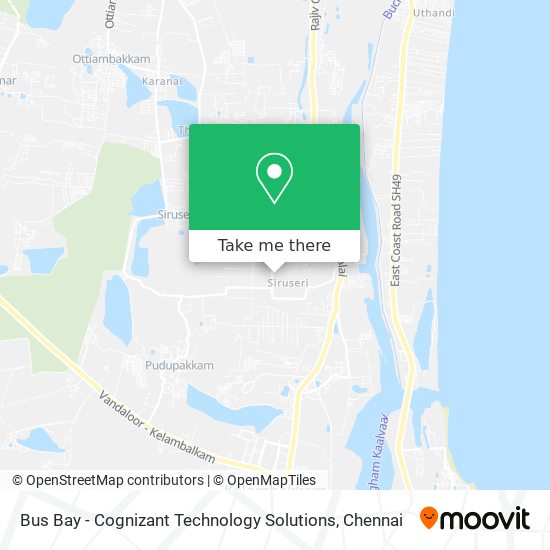 Bus Bay - Cognizant Technology Solutions map