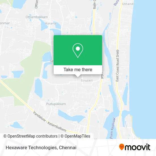 Hexaware Technologies map