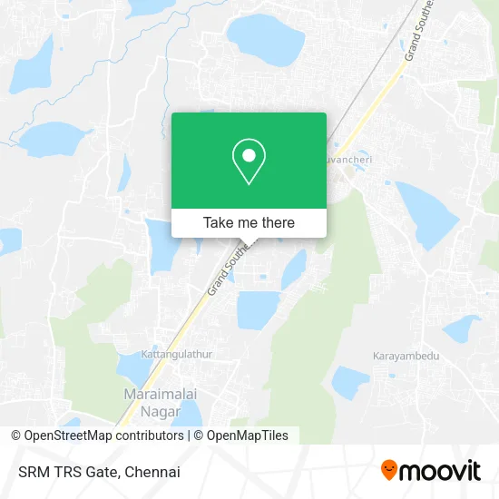 SRM TRS Gate map