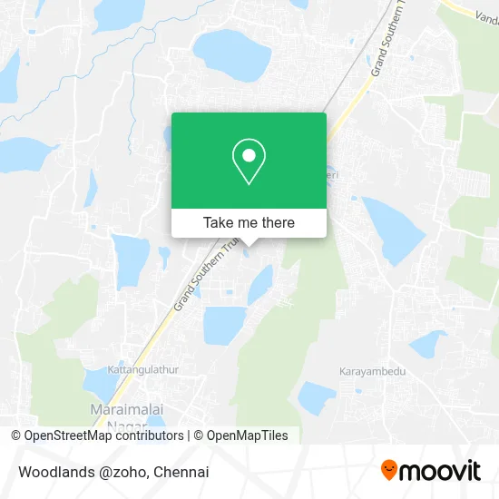 Woodlands @zoho map