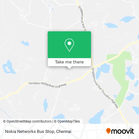 Nokia Networks Bus Stop map