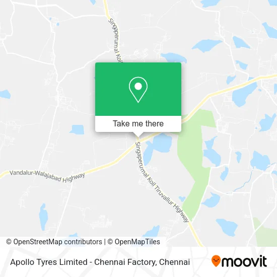 Apollo Tyres Limited - Chennai Factory map