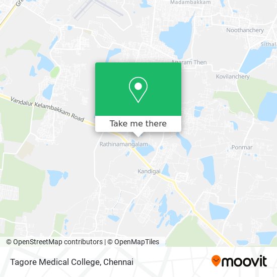 Tagore Medical College map