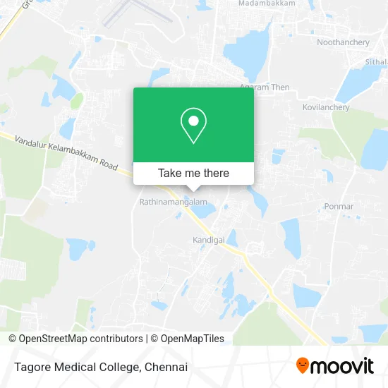 Tagore Medical College map