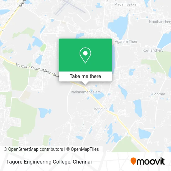 Tagore Engineering College map