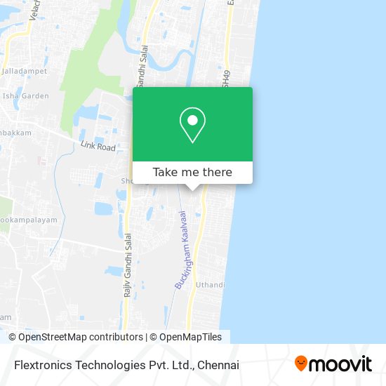 Flextronics Technologies Pvt. Ltd. map