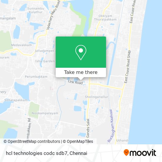 hcl technologies codc sdb7 map