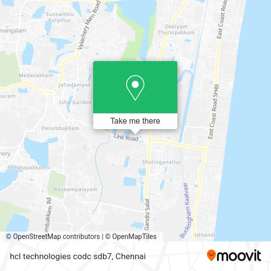 hcl technologies codc sdb7 map