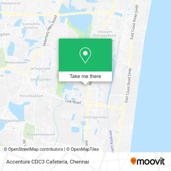 Accenture CDC3 Cafeteria map