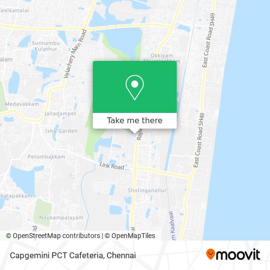 Capgemini PCT Cafeteria map