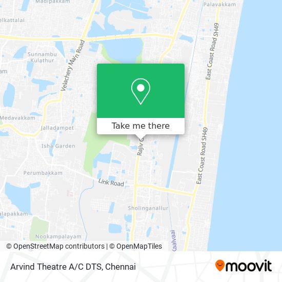 Arvind Theatre A/C DTS map