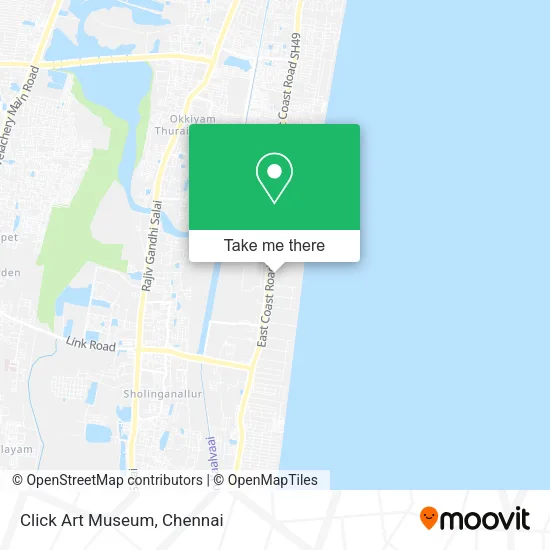 Click Art Museum map