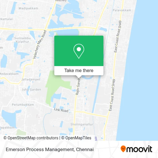 Emerson Process Management map