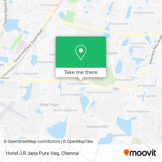 Hotel J.R Jana Pure Veg map
