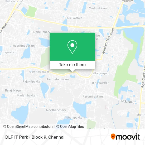 DLF IT Park - Block 9 map