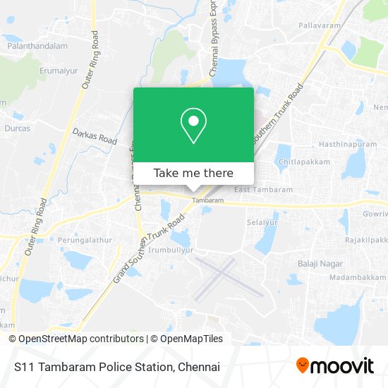 S11 Tambaram Police Station map